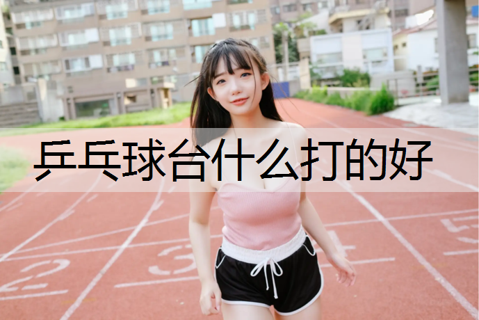 乒乓球台什么打的好